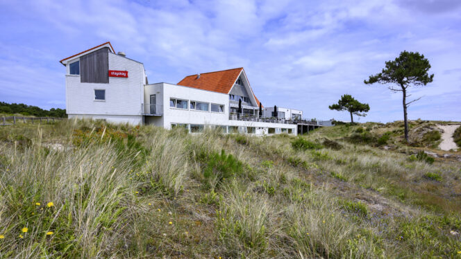 Het gebouw van de Stayokay op Terschelling.